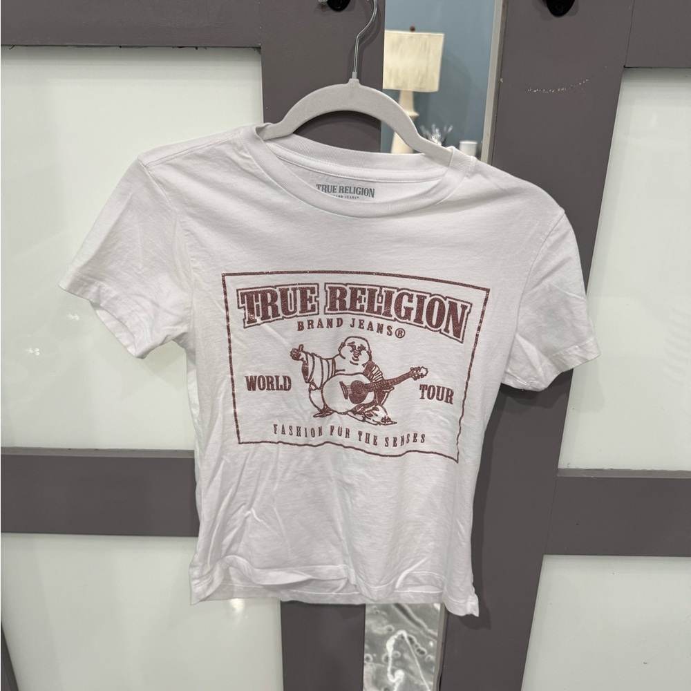 True Religion White womans T-Shirt